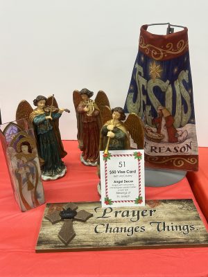 #51 Item: $50 Visa Card and Angel Decor